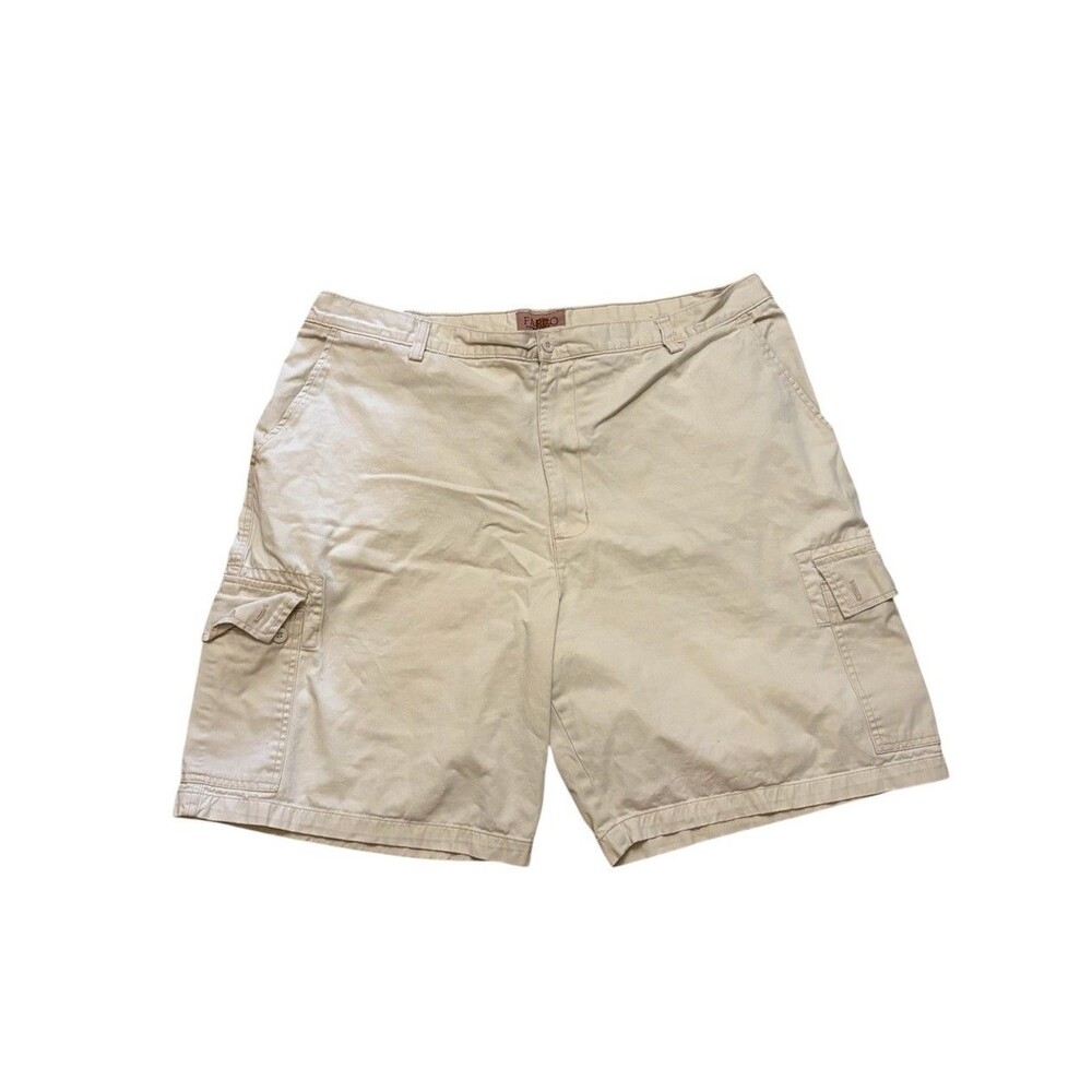 Fargo Clothing & Supply mens beige cargo shorts size 40
